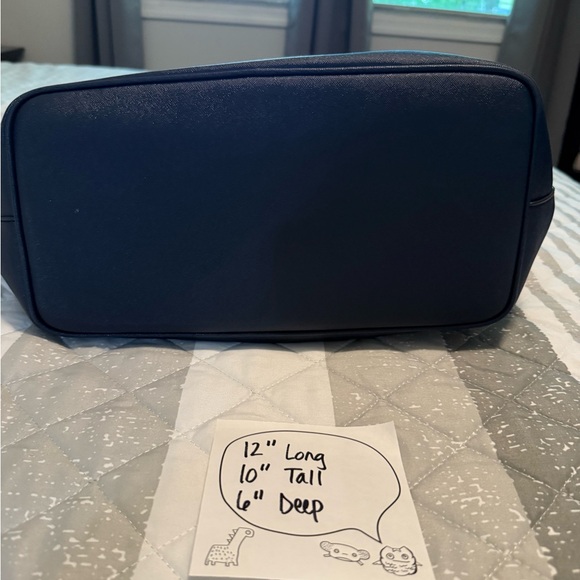 Marc Jacobs Dark Blue Tote Bag - Picture 3 of 4